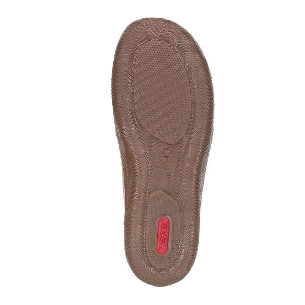 detail Dámské polobotky RIEKER N2402-60 béžová S6