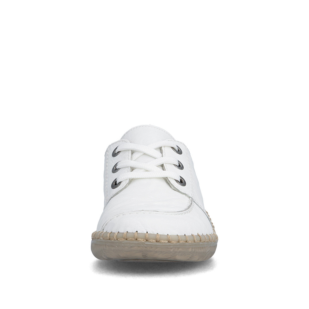 detail Dámské polobotky RIEKER N2402-80 bílá S6