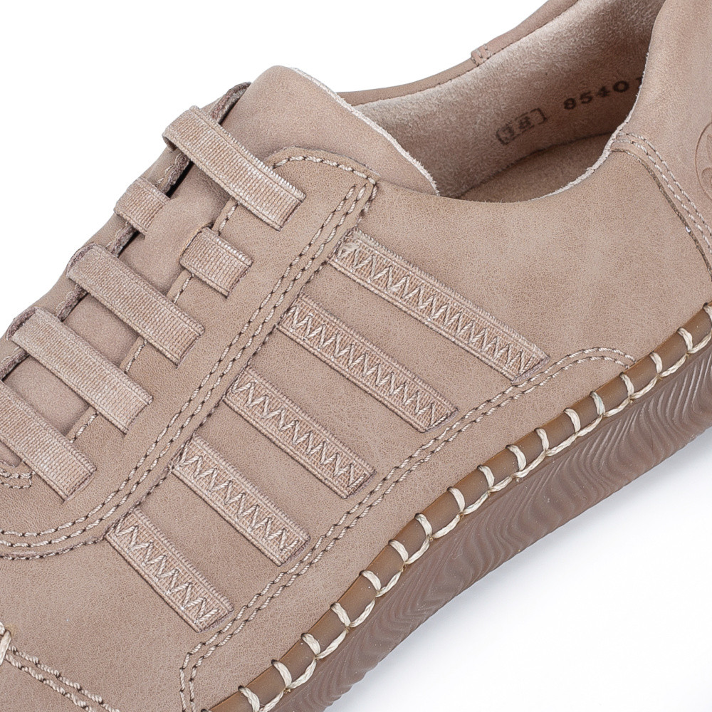 detail Dámské polobotky RIEKER N2450-20 béžová S6