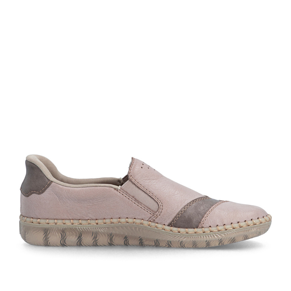 detail Dámské mokasíny RIEKER N2451-64 béžová S6