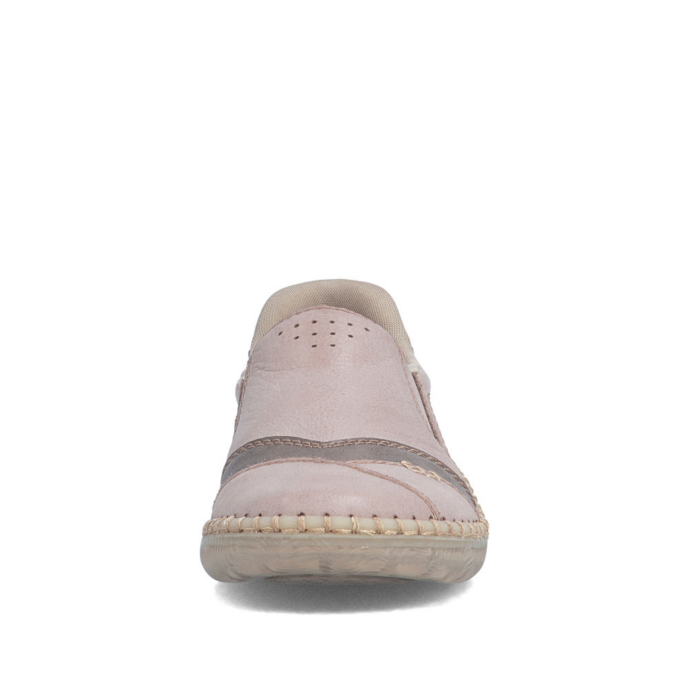 detail Dámské mokasíny RIEKER N2451-64 béžová S6