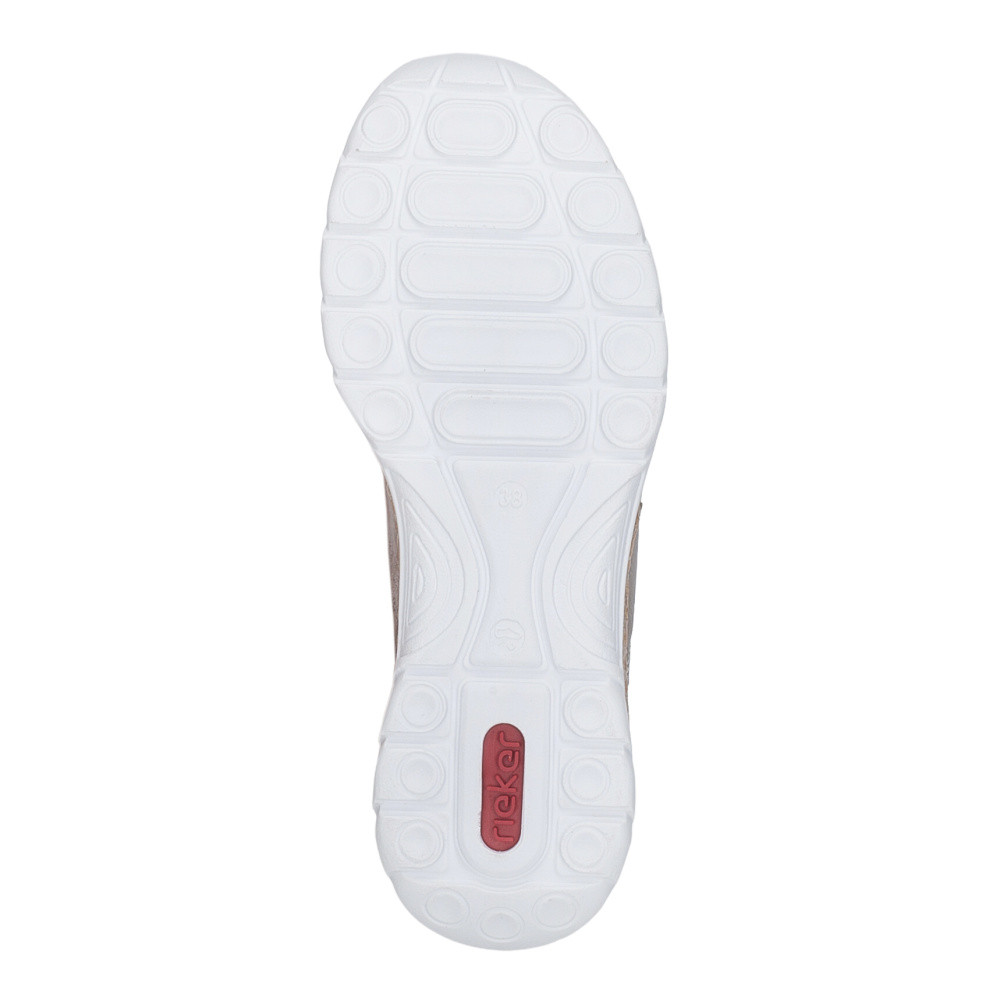 detail Dámské polobotky RIEKER N4221-90 béžová S6