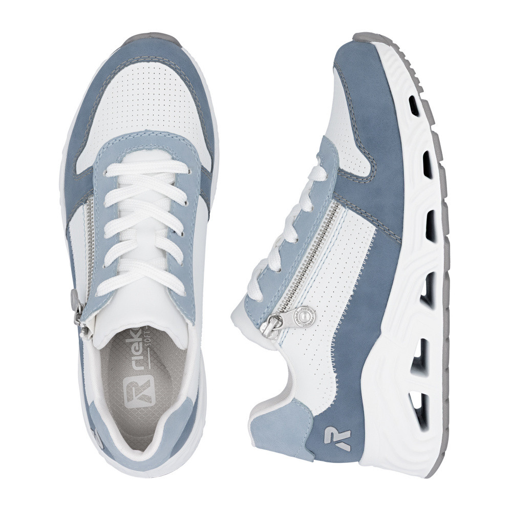 detail Dámské tenisky RIEKER N5204-12 modrá S6