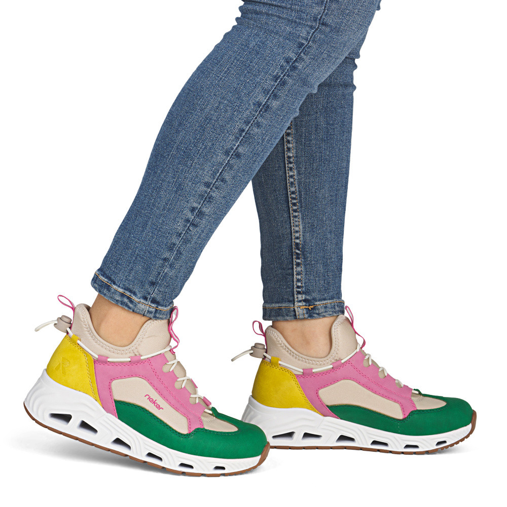 detail Dámské tenisky RIEKER N5254-92 béžová S6