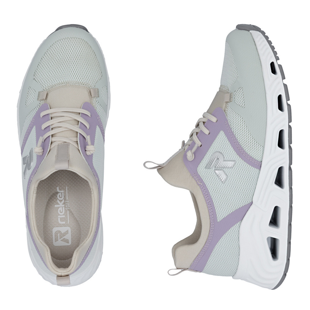 detail Dámské tenisky RIEKER N5258-52 zelená S6