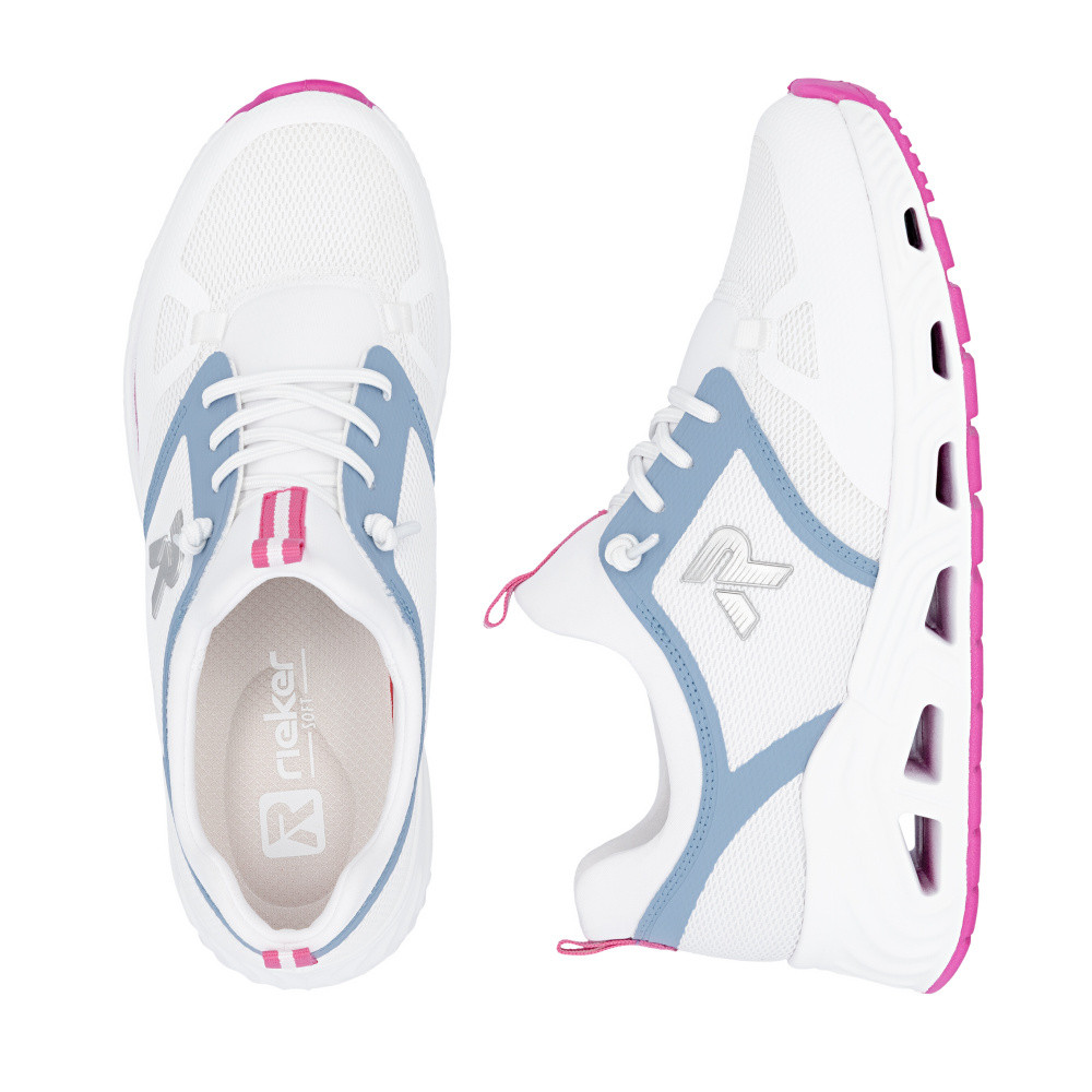 detail Dámské tenisky RIEKER N5258-80 bílá S6