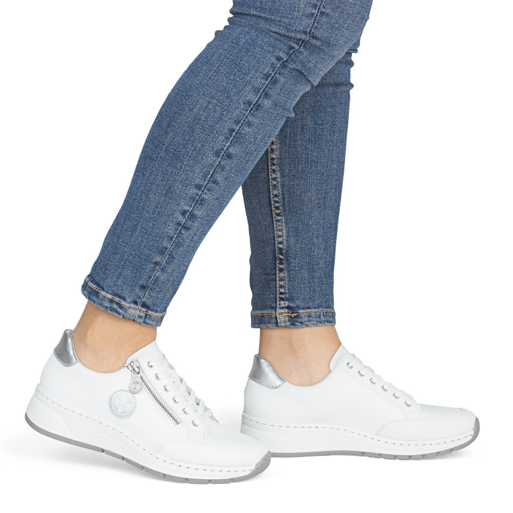 detail Dámské tenisky RIEKER N6508-80 bílá S6