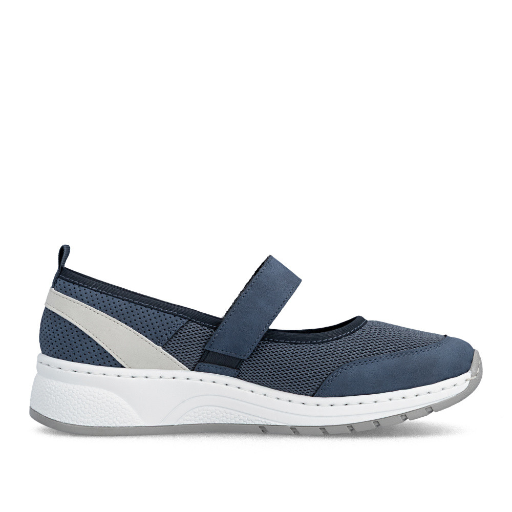 detail Dámské baleríny RIEKER N6554-12 modrá S6