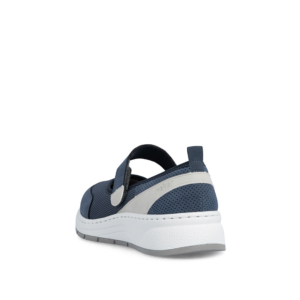 detail Dámské baleríny RIEKER N6554-12 modrá S6