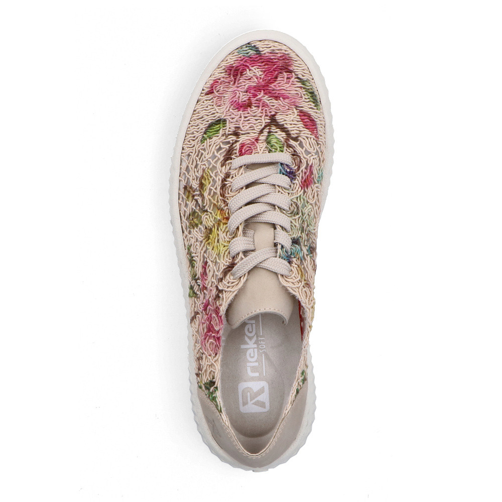 detail Dámské tenisky RIEKER N9919-91 béžová S6