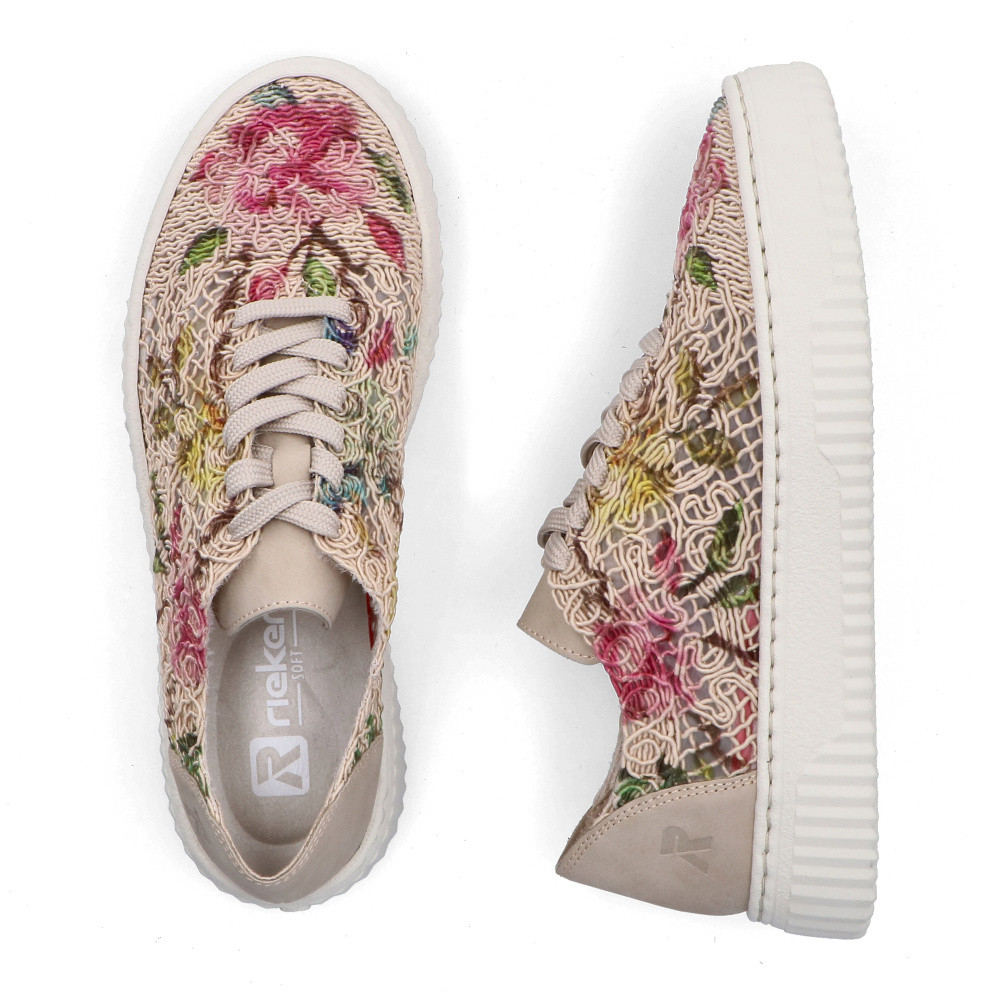 detail Dámské tenisky RIEKER N9919-91 béžová S6