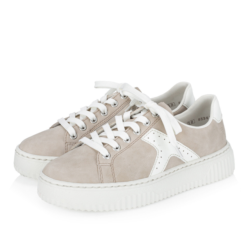 detail Dámské tenisky RIEKER N9920-62 béžová S6