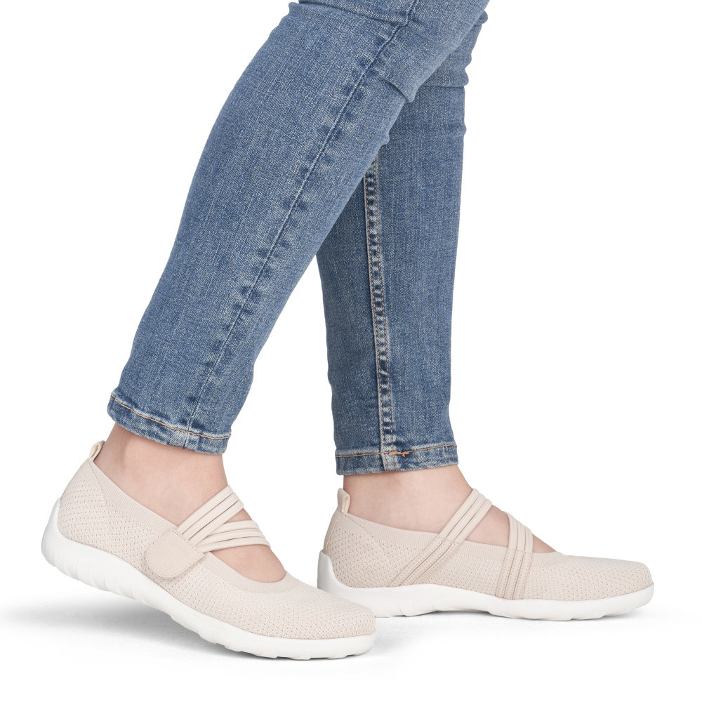 detail Dámské baleríny REMONTE R3519-60 béžová S6