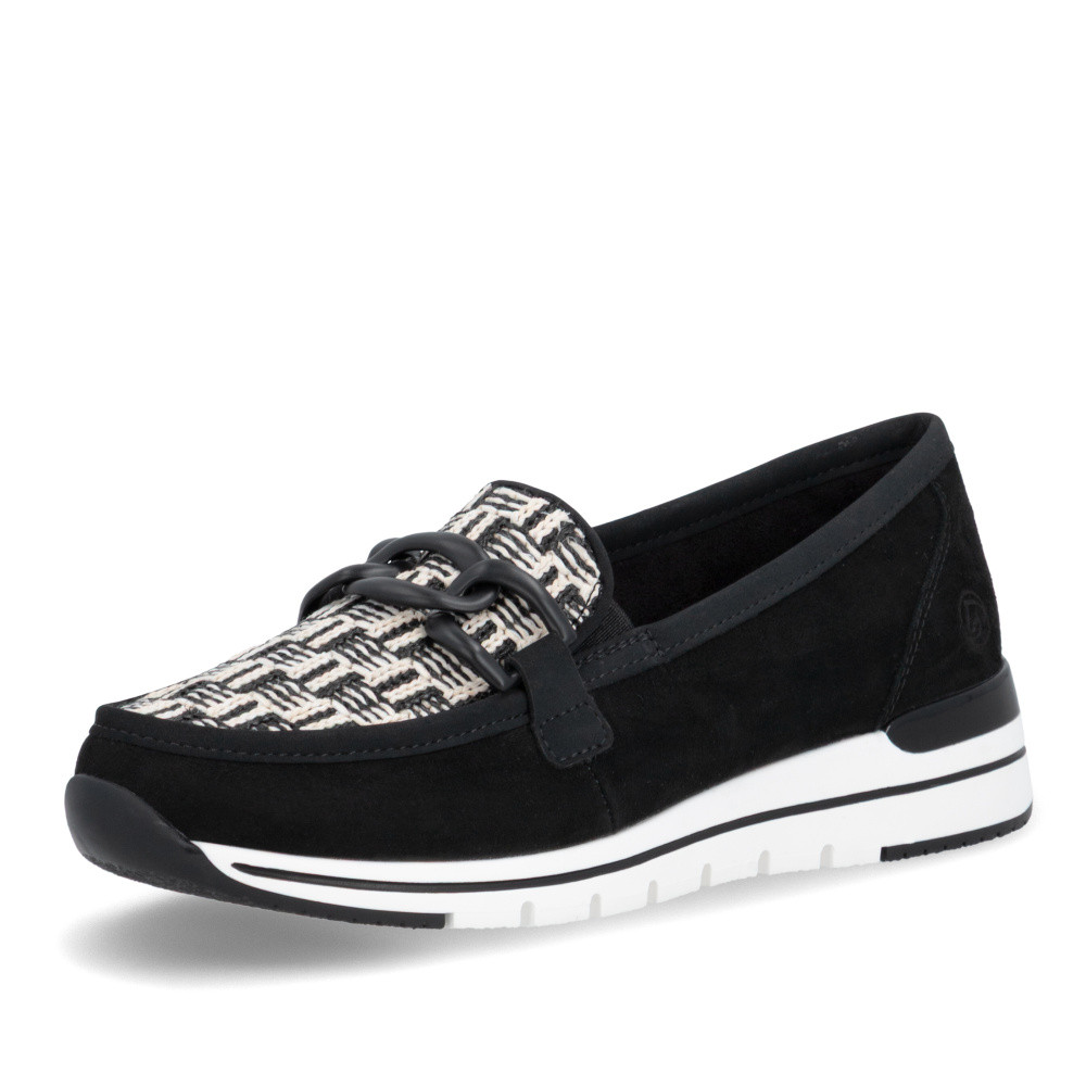 detail Dámské mokasíny REMONTE R6718-03 černá S6