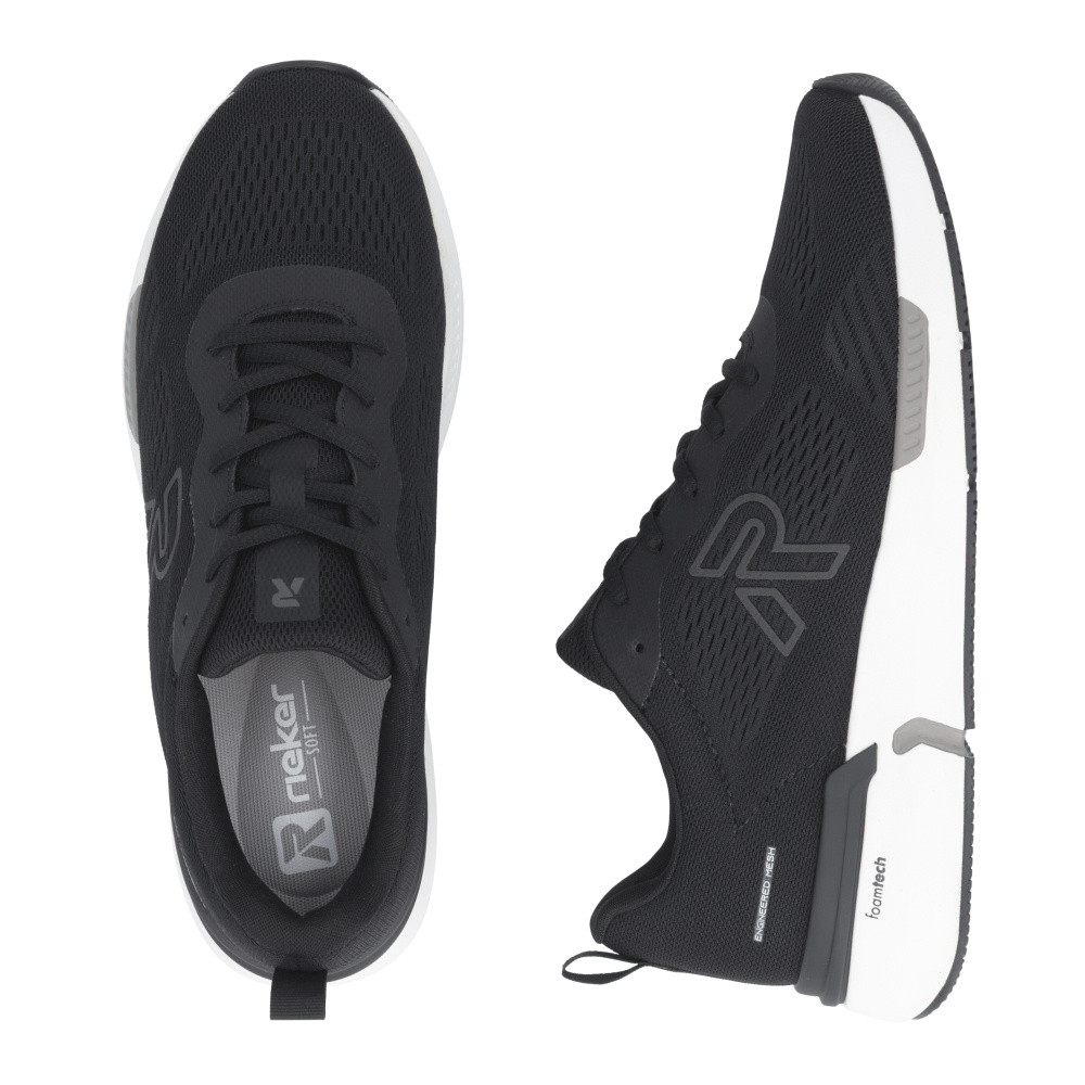 detail Pánské tenisky RIEKER U1404-00 černá S6