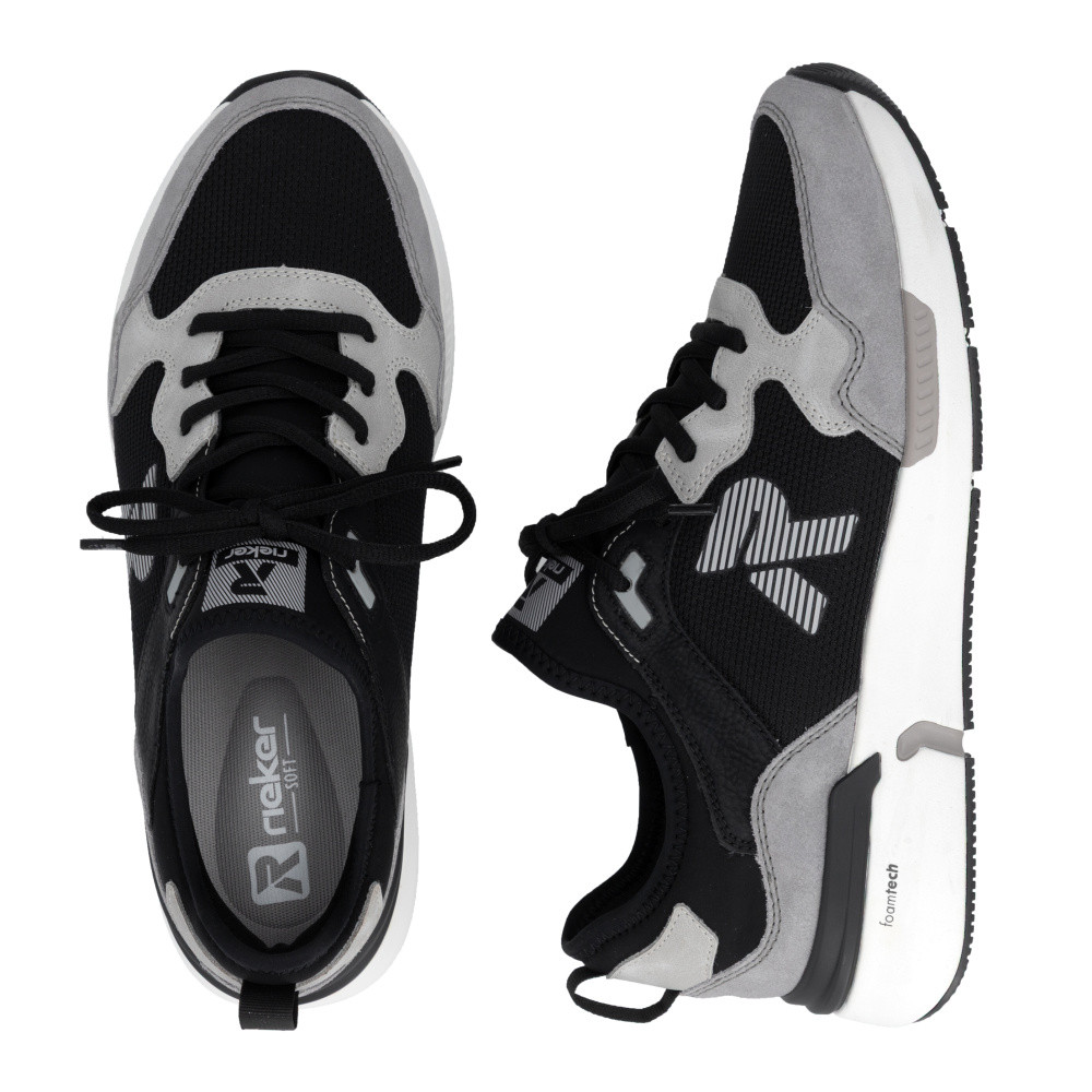 detail Pánské tenisky RIEKER U1405-00 černá S6