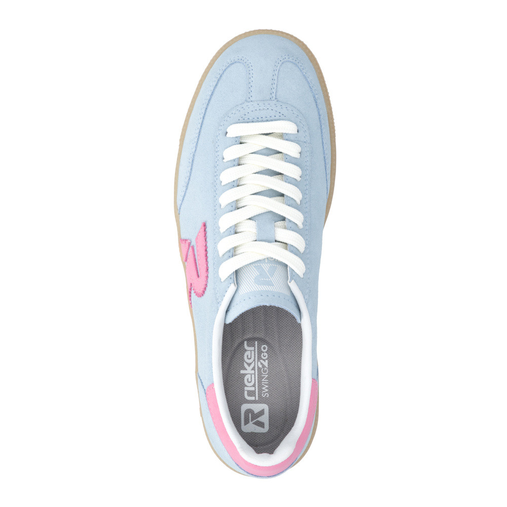 detail Dámské tenisky RIEKER W2200-10 modrá S6