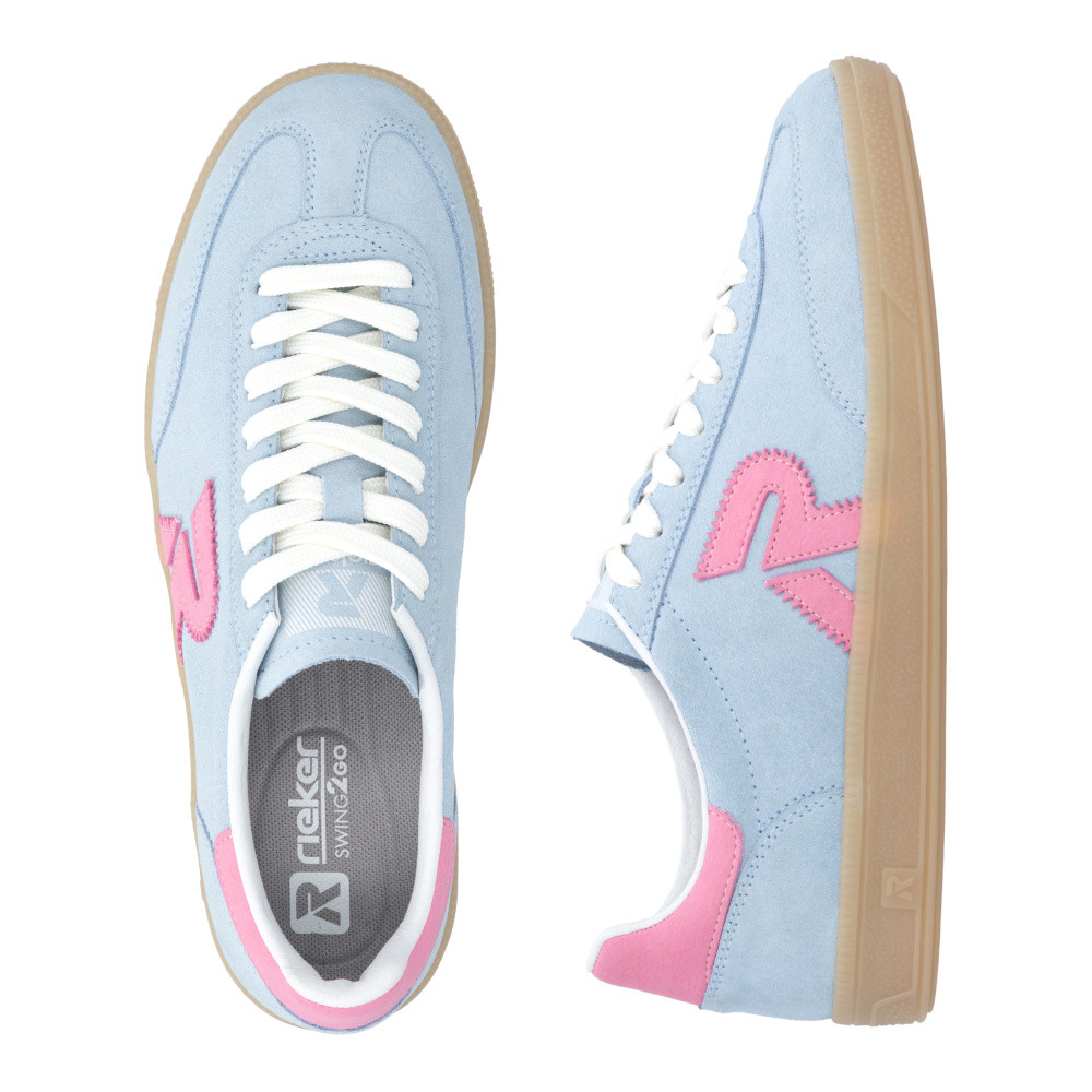 detail Dámské tenisky RIEKER W2200-10 modrá S6