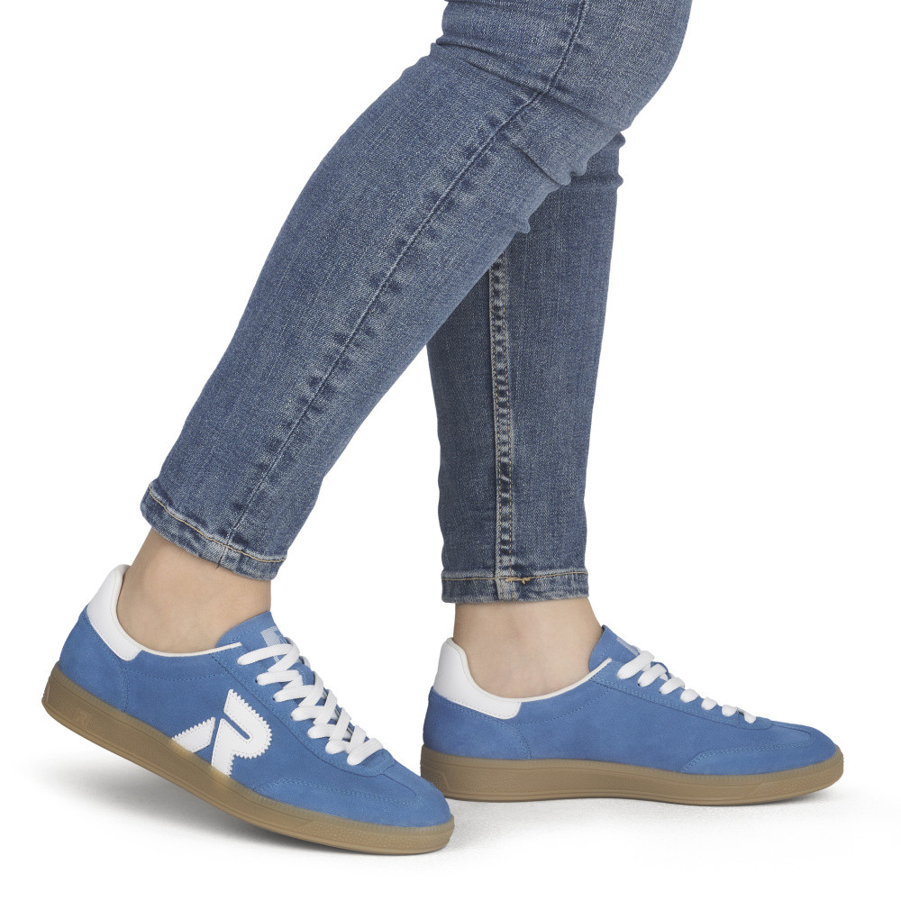 detail Dámské tenisky RIEKER W2200-12 modrá S6