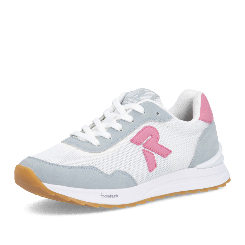 detail Dámské tenisky RIEKER W2404-81 bílá S6