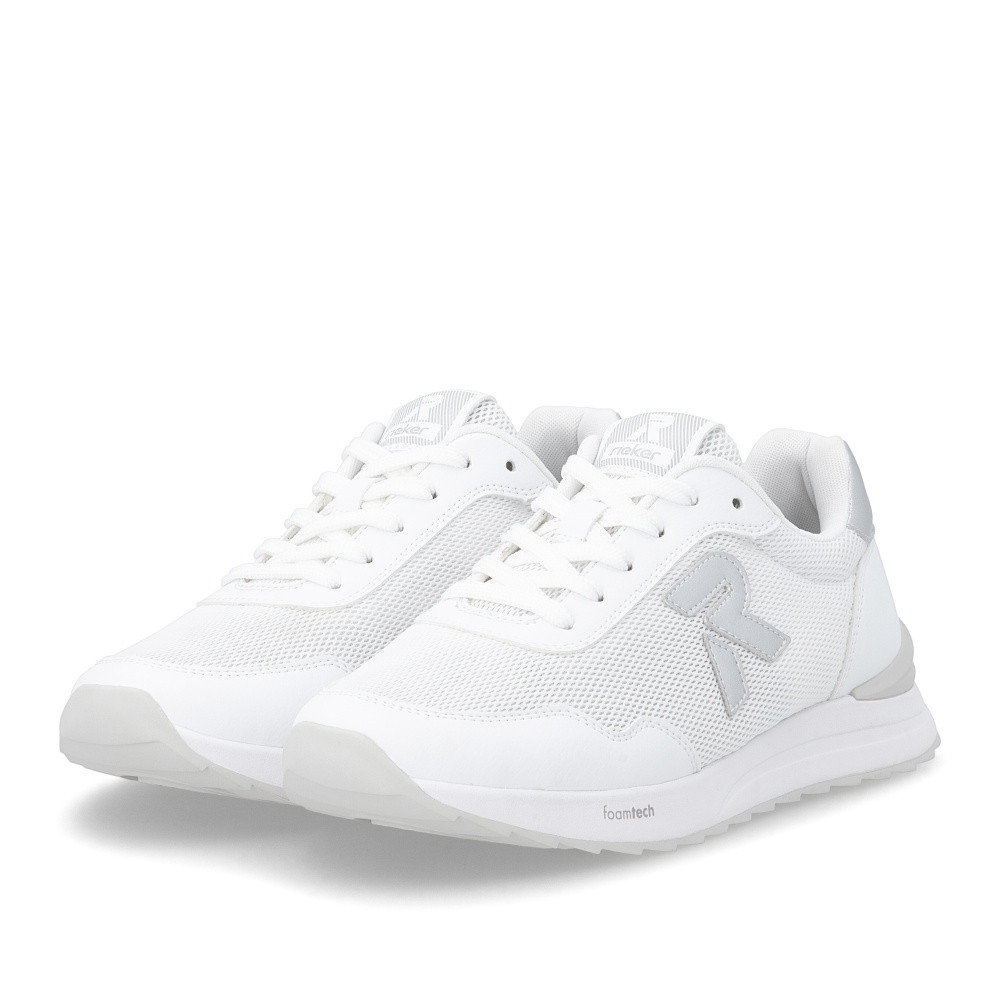 detail Dámské tenisky RIEKER W2404-82 bílá S6