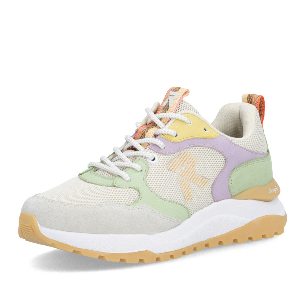 detail Dámské tenisky RIEKER W2506-60   BEIGE COMBINATION   F/S6