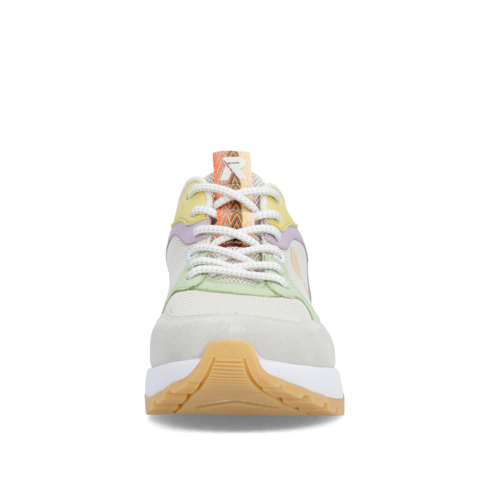 detail Dámské tenisky RIEKER W2506-60   BEIGE COMBINATION   F/S6