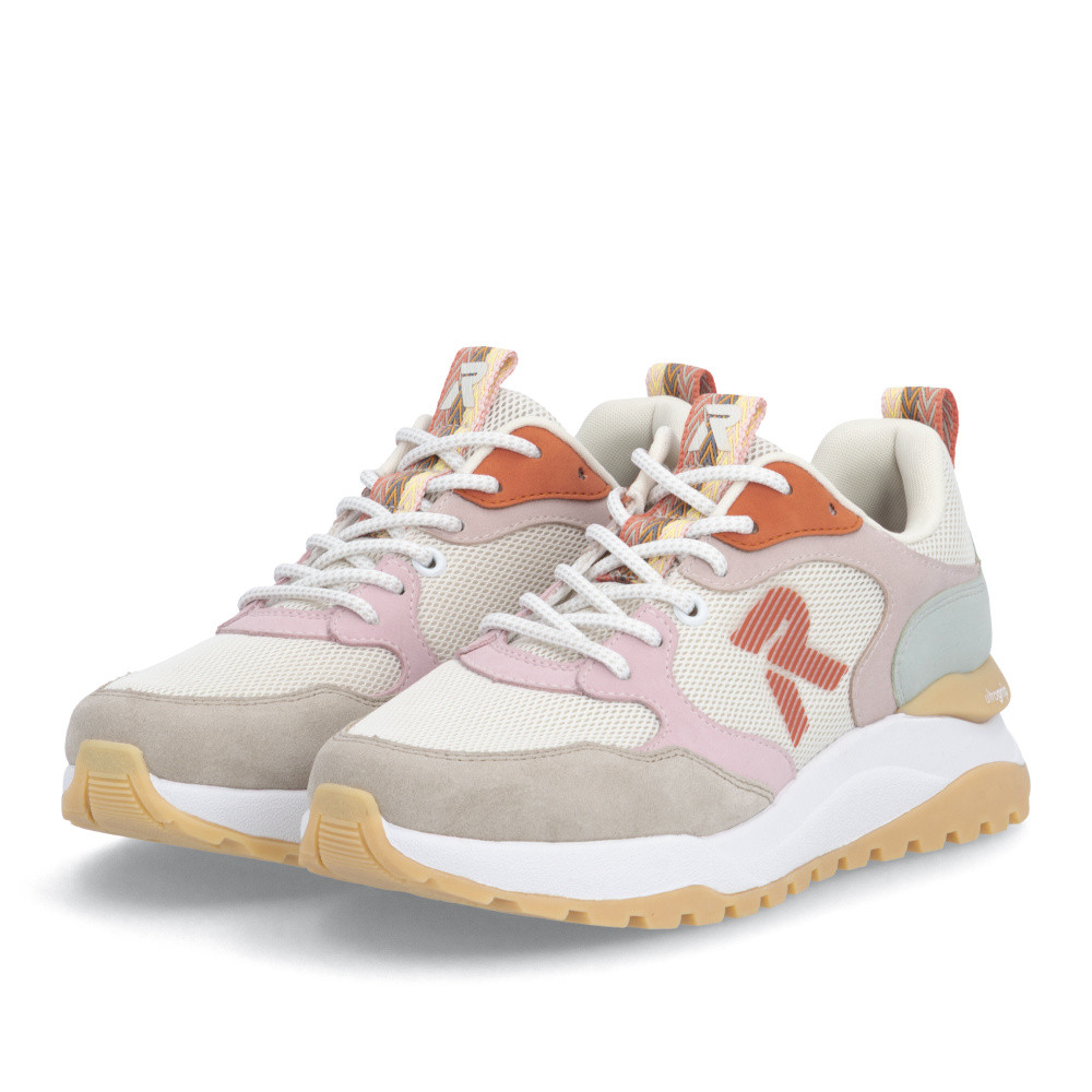 detail Dámské tenisky RIEKER W2506-61 béžová S6