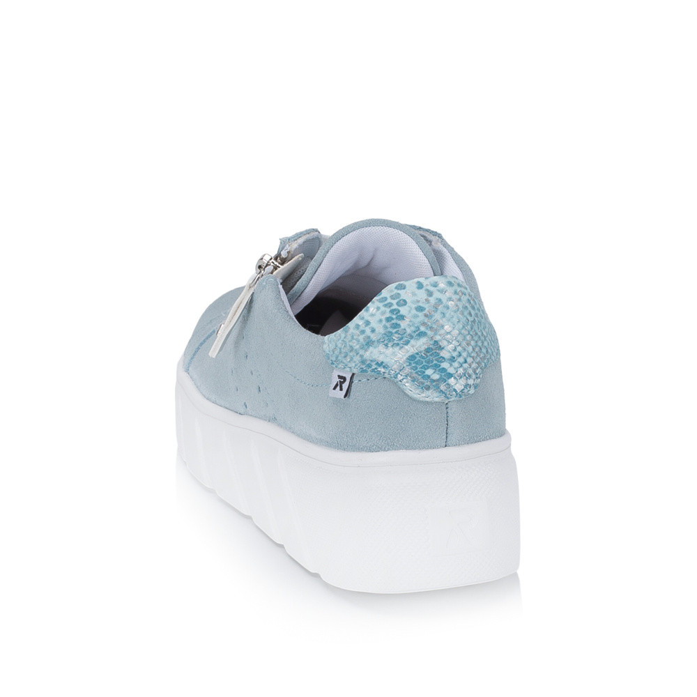 detail Dámské tenisky RIEKER W2605-12 modrá S6