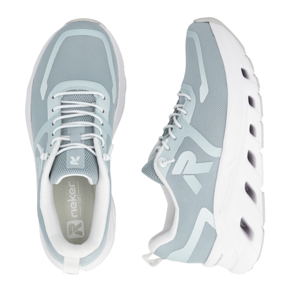 detail Dámské tenisky RIEKER W3504-13 modrá S6