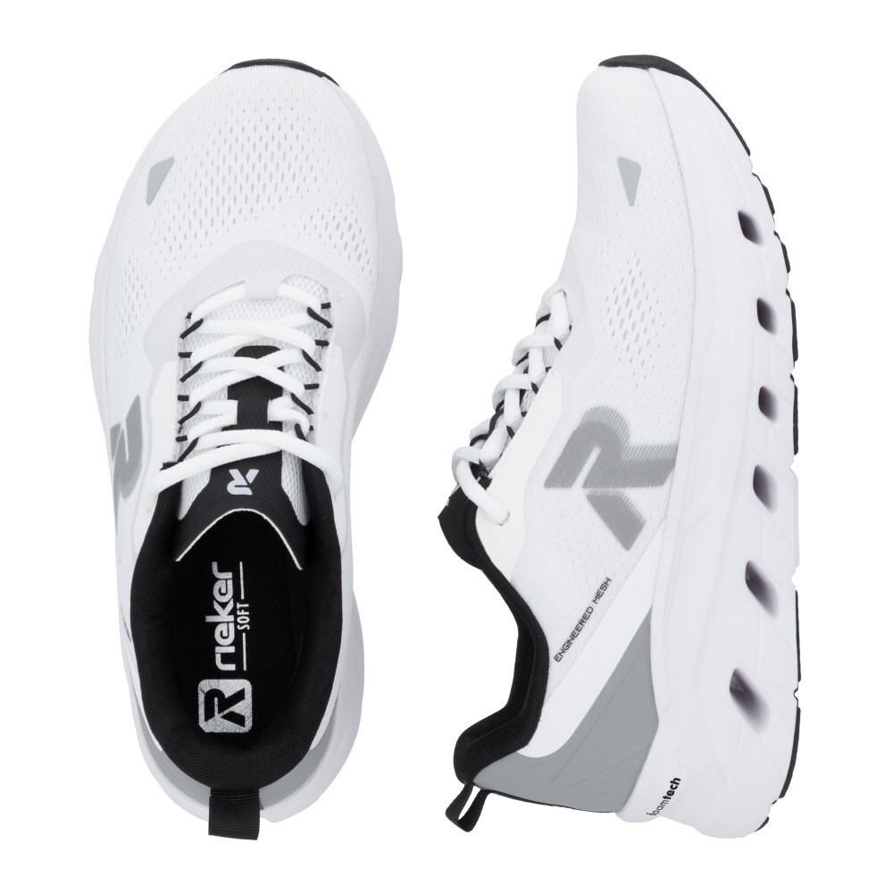 detail Dámské tenisky RIEKER W3505-80 bílá S6