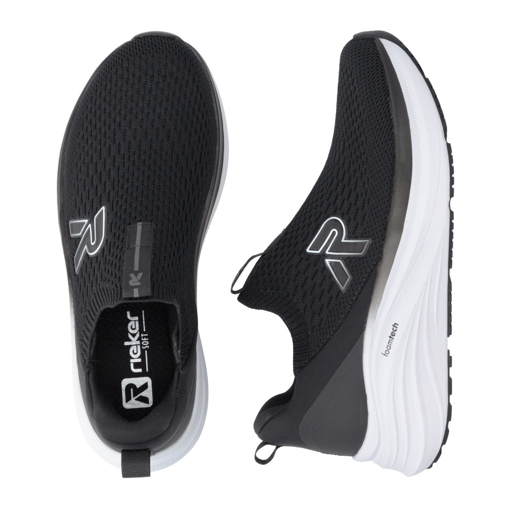 detail Dámské tenisky RIEKER W4100-00 černá S6