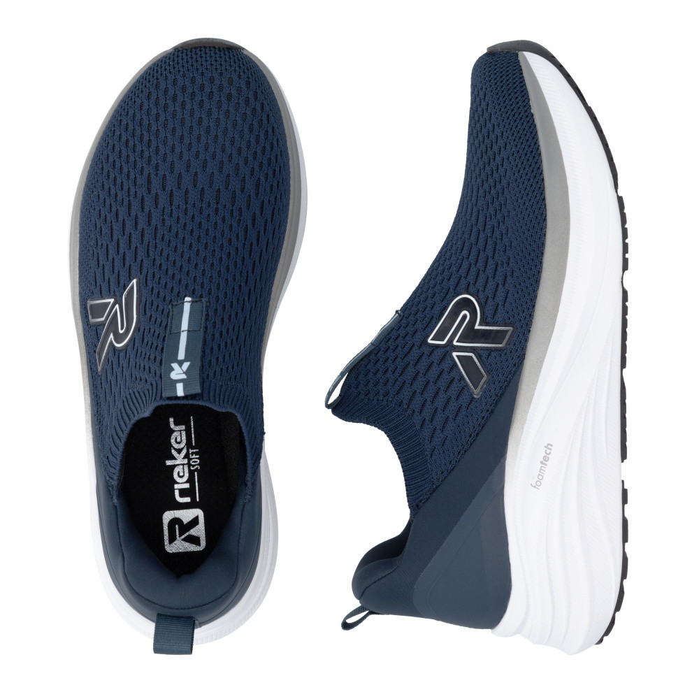 detail Dámské tenisky RIEKER W4100-14 modrá S6