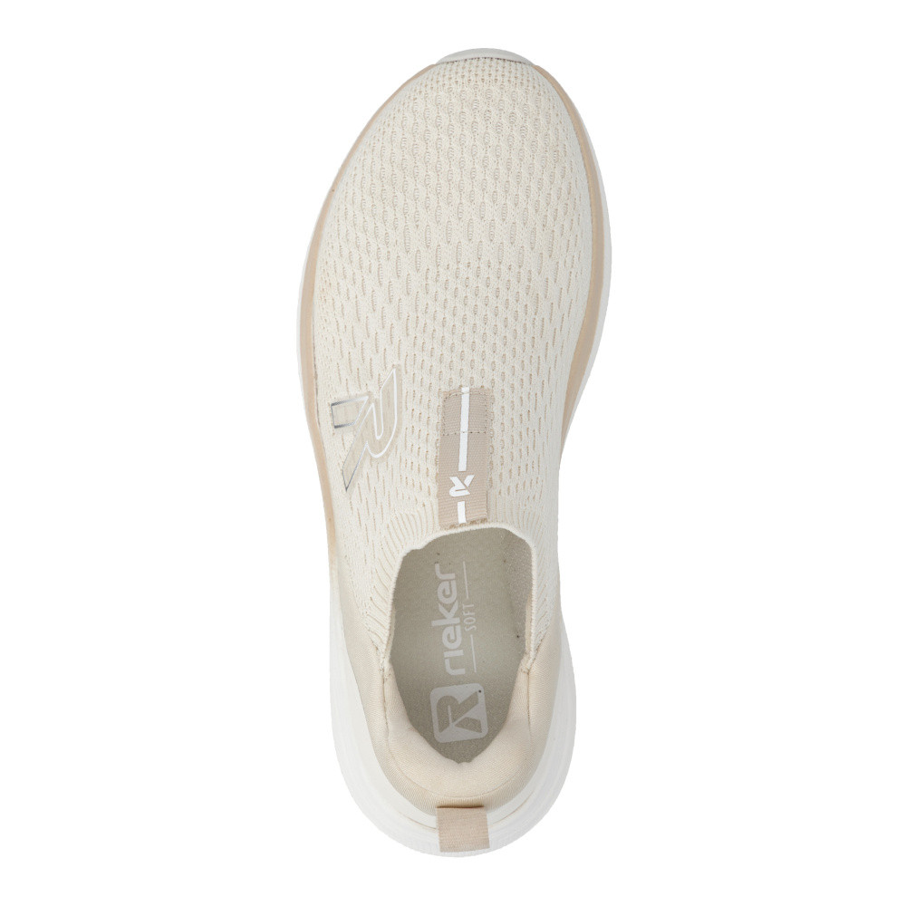 detail Dámské tenisky RIEKER W4100-60 béžová S6