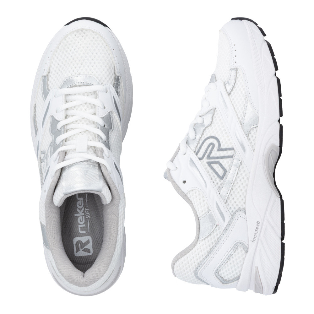 detail Dámské tenisky RIEKER W4200-81 bílá S6