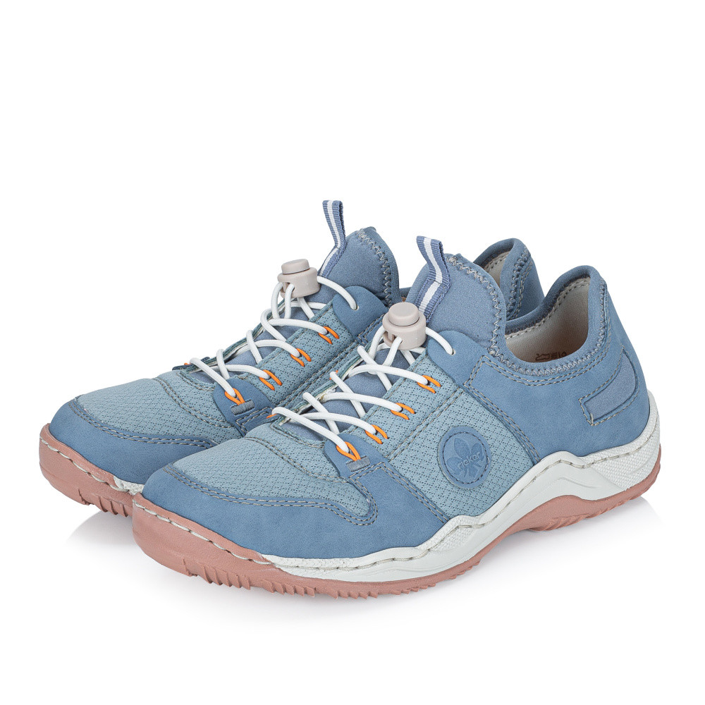 detail Dámské tenisky RIEKER L0593-12 modrá S6