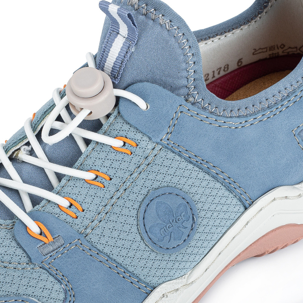 detail Dámské tenisky RIEKER L0593-12 modrá S6