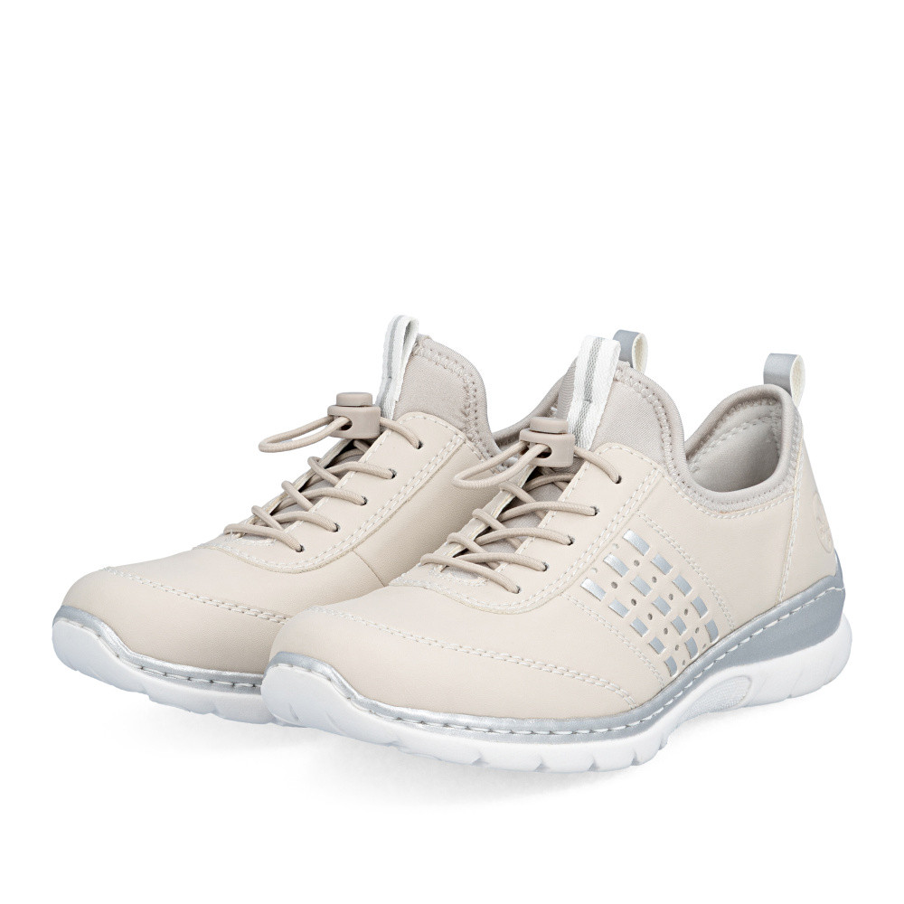 detail Dámské polobotky RIEKER L3259-60 béžová S6