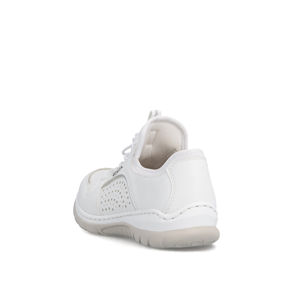 detail Dámské polobotky RIEKER L3293-81 bílá S6