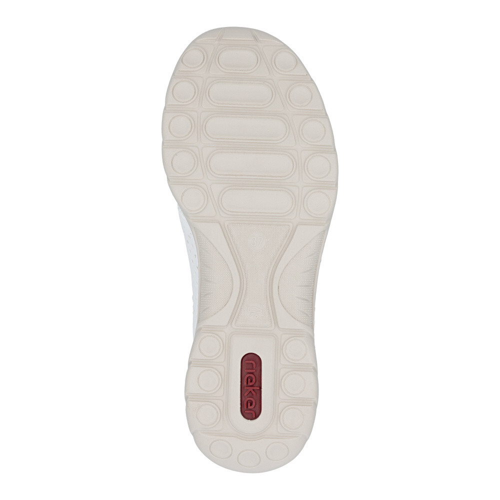 detail Dámské polobotky RIEKER L3293-81 bílá S6