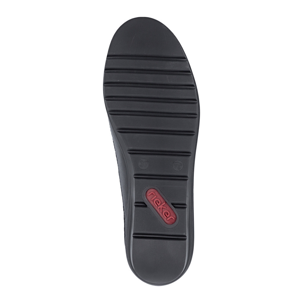 detail Dámské polobotky RIEKER L5355-00 černá S6