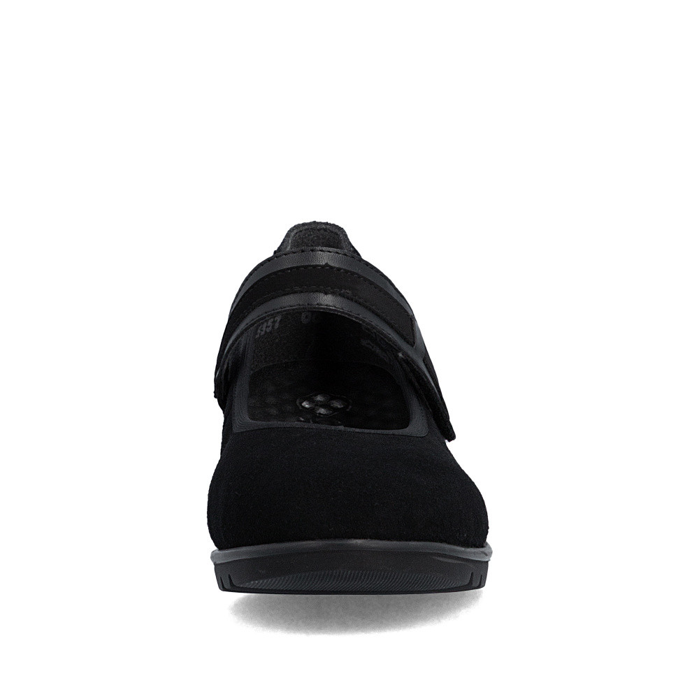 detail Dámské baleríny RIEKER L5357-00 černá S6