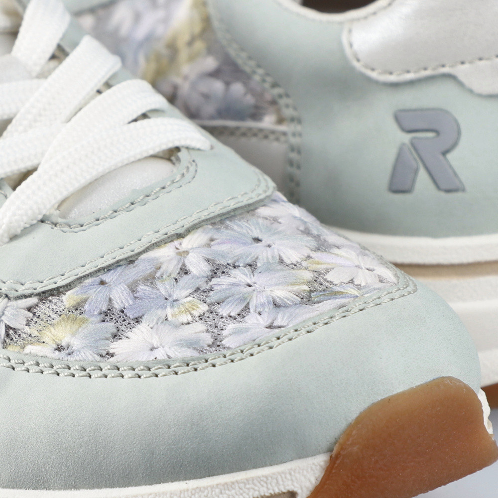 detail Dámske tenisky RIEKER L5812-91 zelená S6