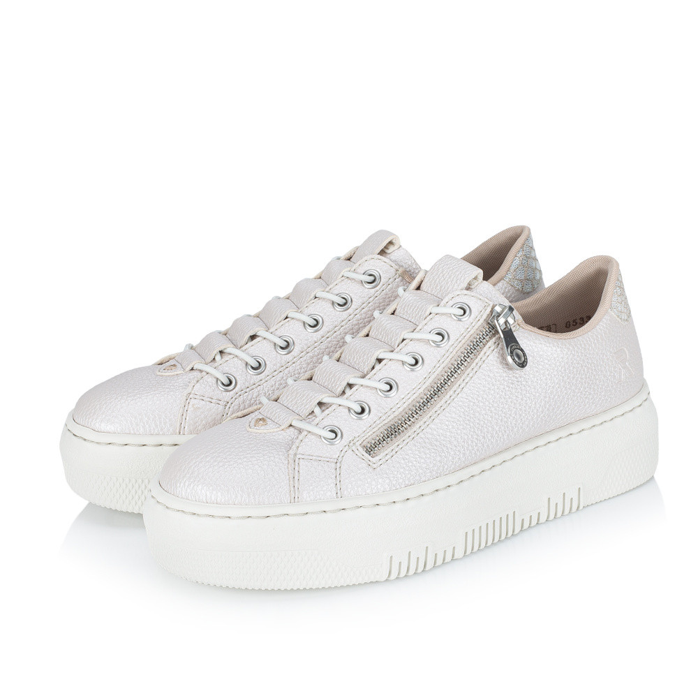 detail Dámské tenisky RIEKER M1952-90 béžová S6