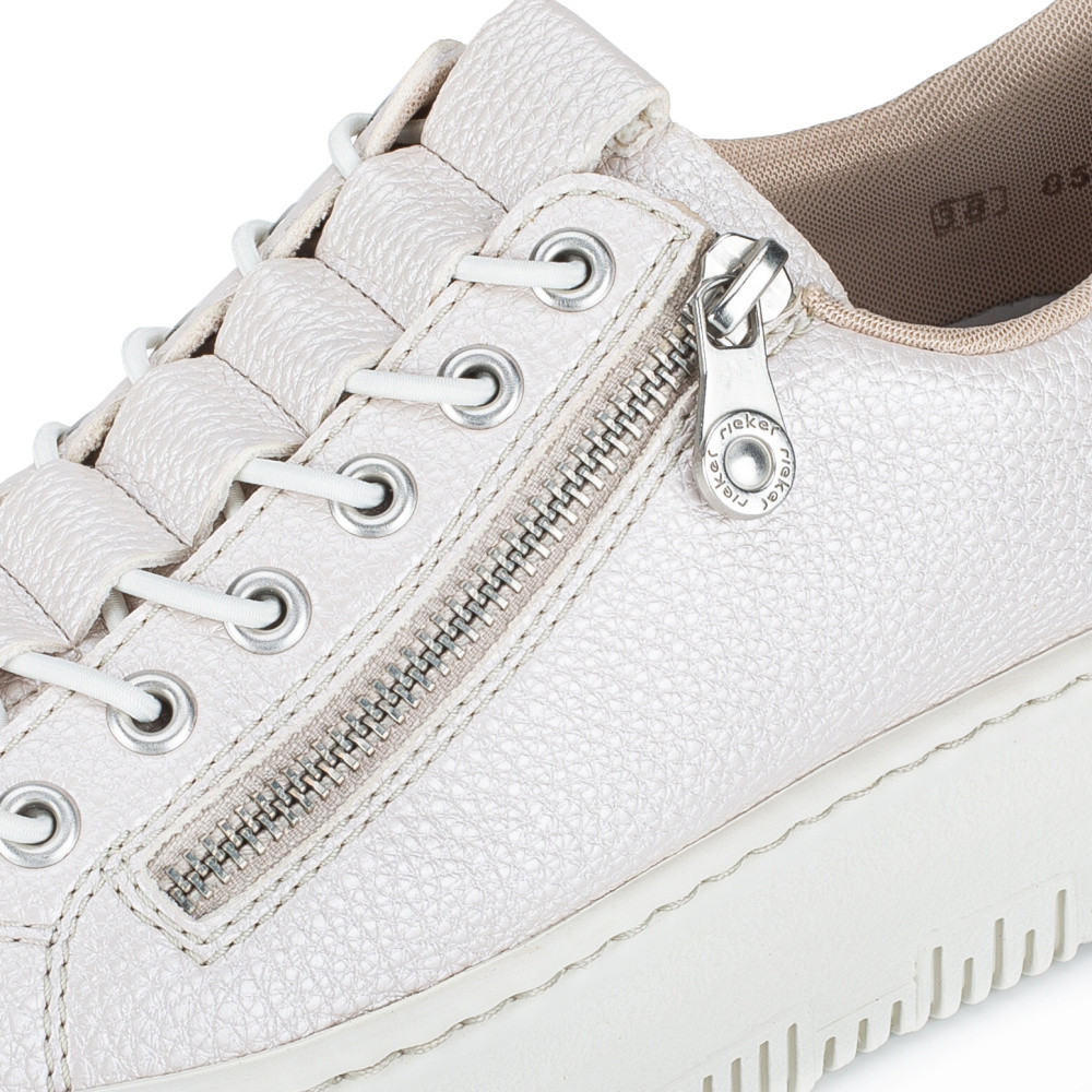 detail Dámské tenisky RIEKER M1952-90 béžová S6