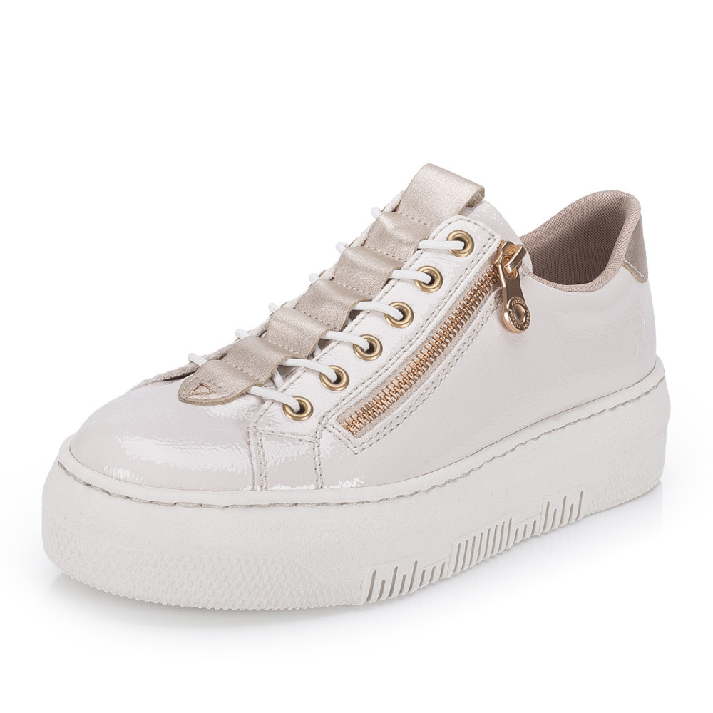 detail Dámské tenisky RIEKER M1953-80 béžová S6