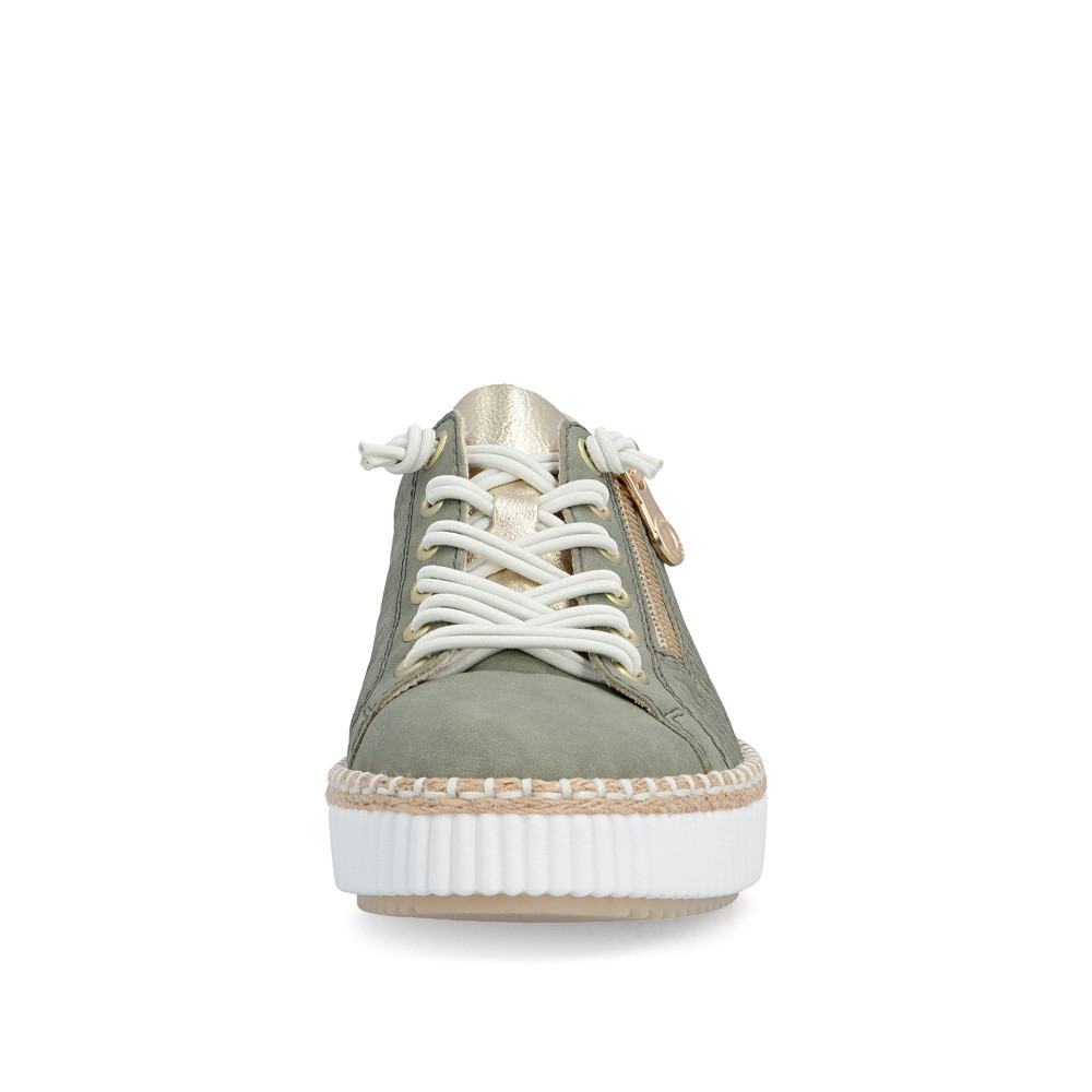 detail Dámské tenisky RIEKER M2940-52 zelená S6