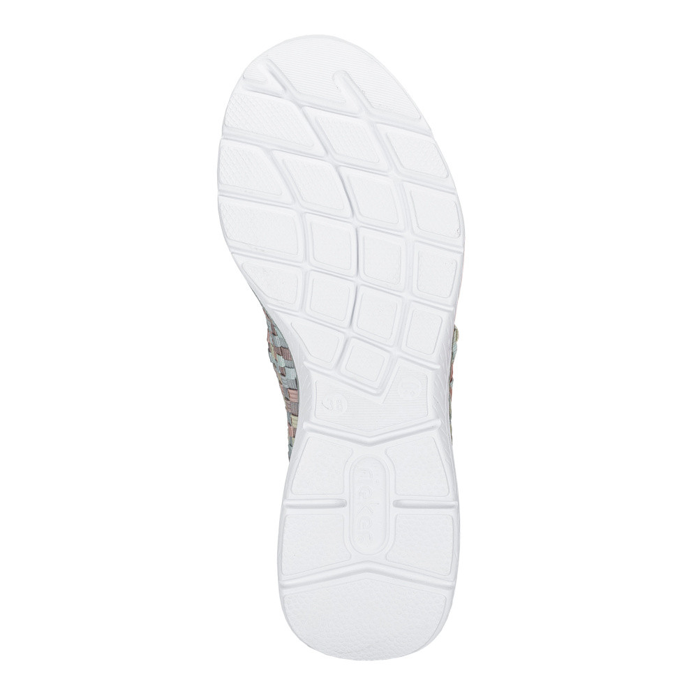 detail Dámské baleríny RIEKER M5059-91 zelená S6