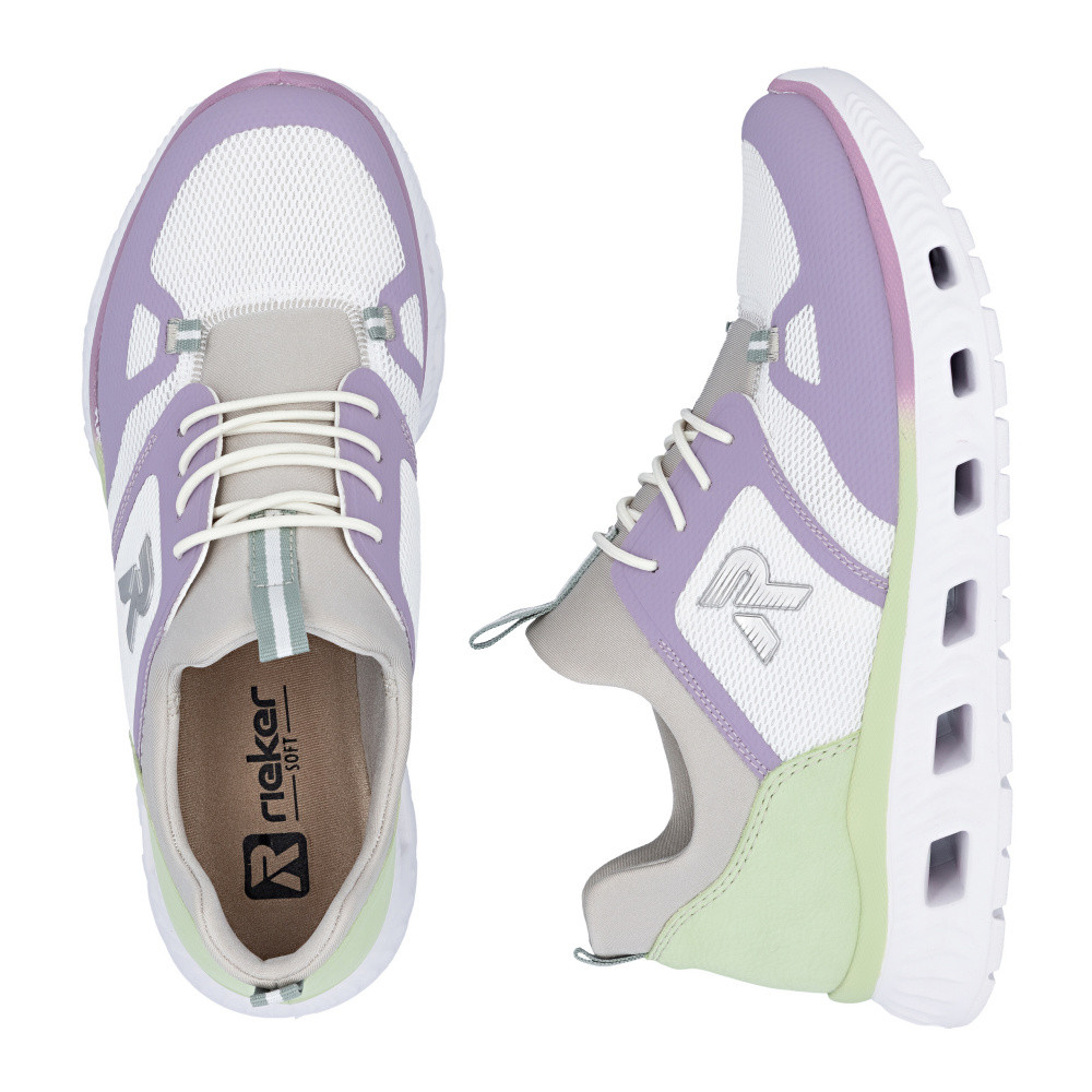 detail Dámské tenisky RIEKER M6078-90 bílá S6
