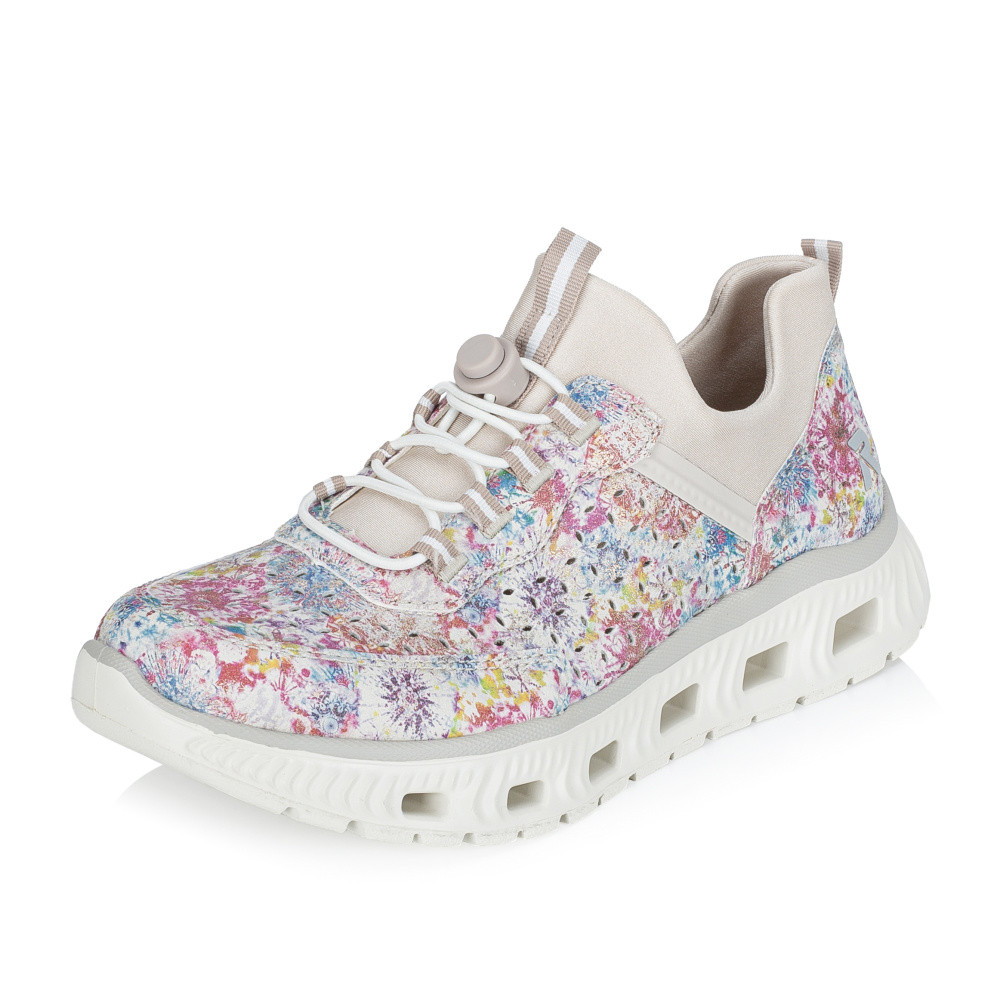 detail Dámské tenisky RIEKER M6081-90 béžová S6